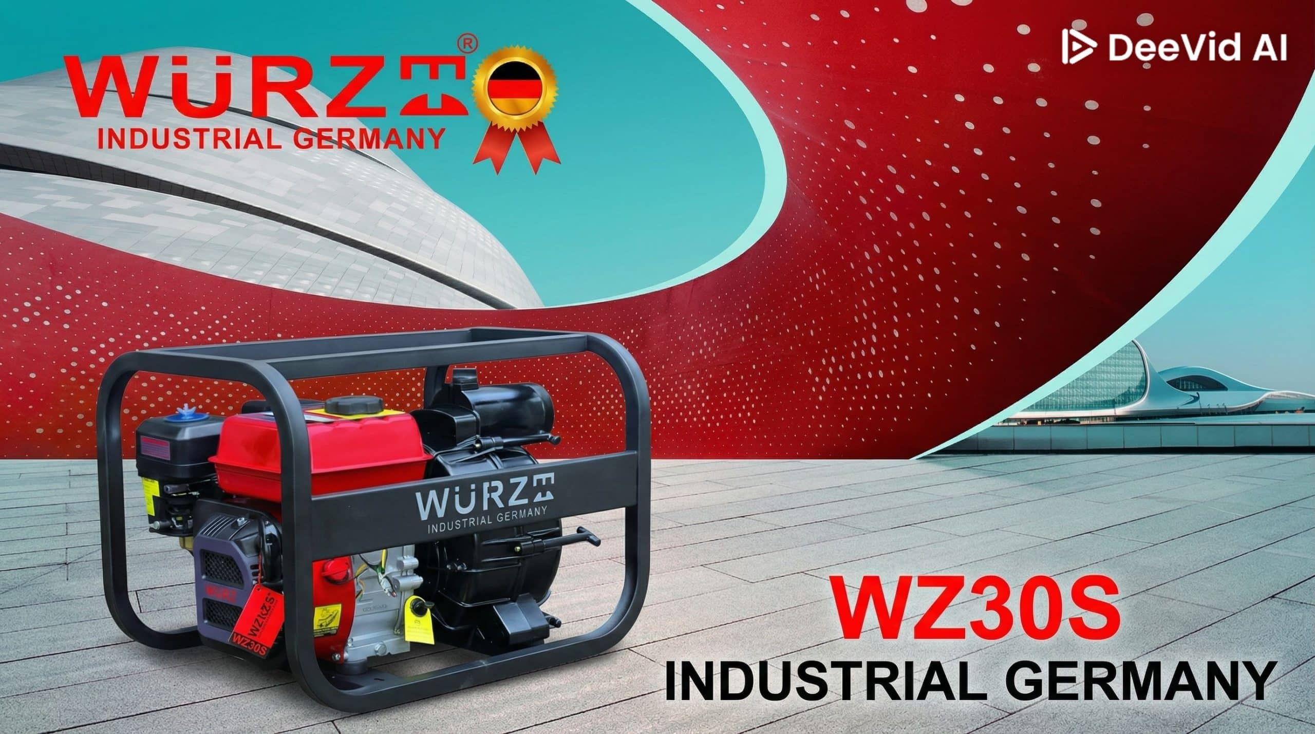 Generador Eléctrico Würz Md-8500w: Potencia Formidable Profesional
